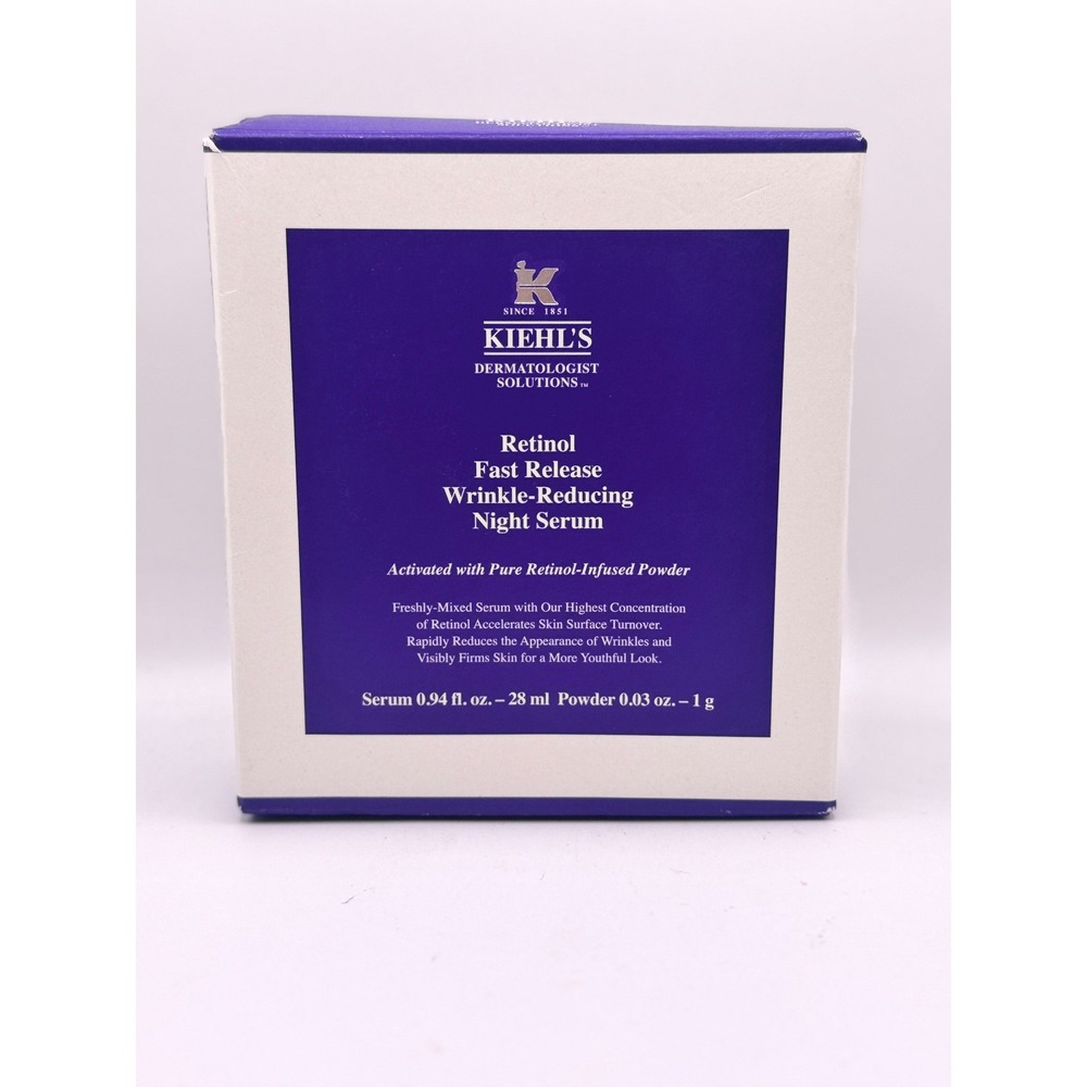 Kiehls Retinol Fast Release Wrinkle-Reducing Night Serum NIB